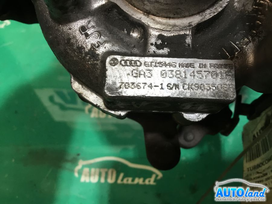 Turbo VOLKSWAGEN POLO CLASSIC (6KV2) 1995-2002 Cod 038145701F 